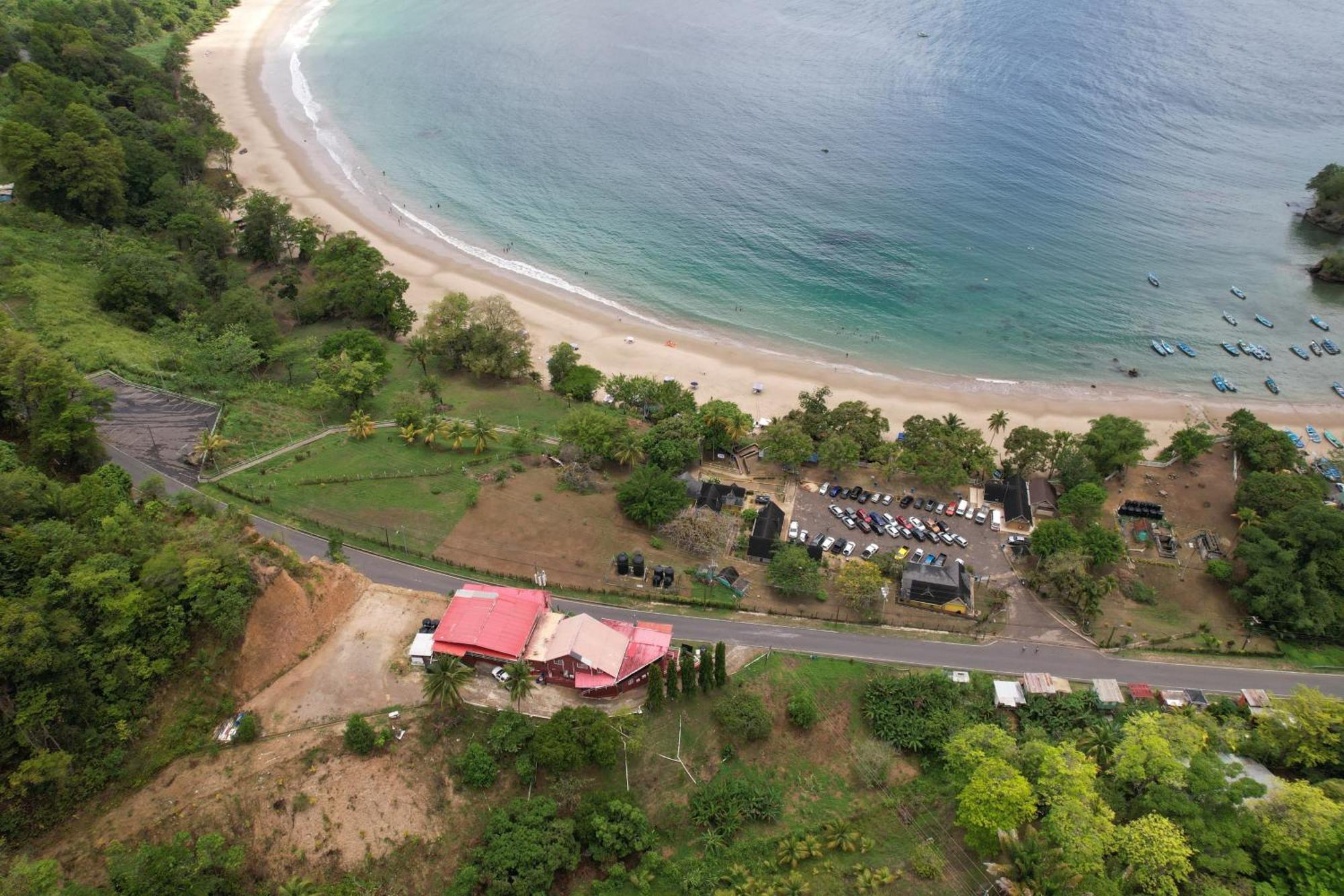 Las Cuevas Beach Lodge Eksteriør billede